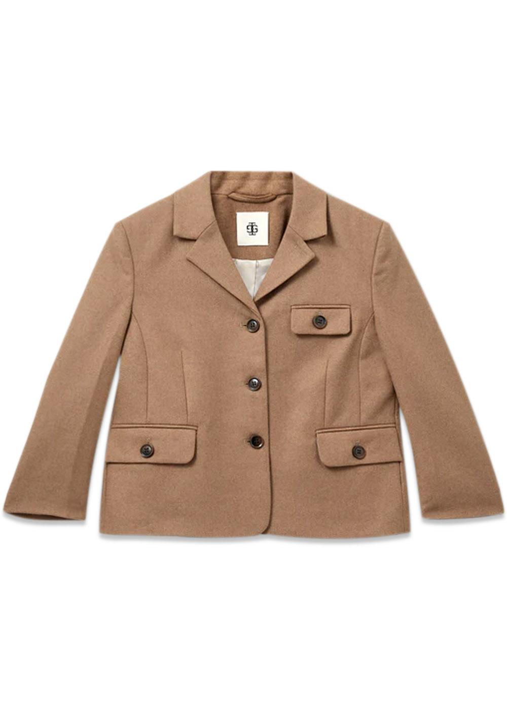 Mitch Fitted Jacket - Camel-Outerwear-The Garment-Butler Loftet