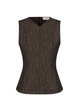 HollisMD top - Seal Brown