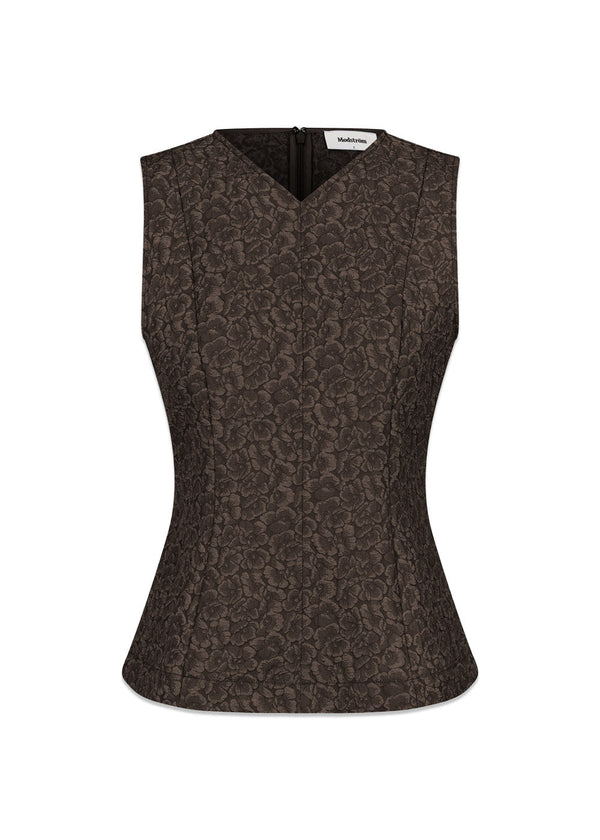 HollisMD top - Seal Brown