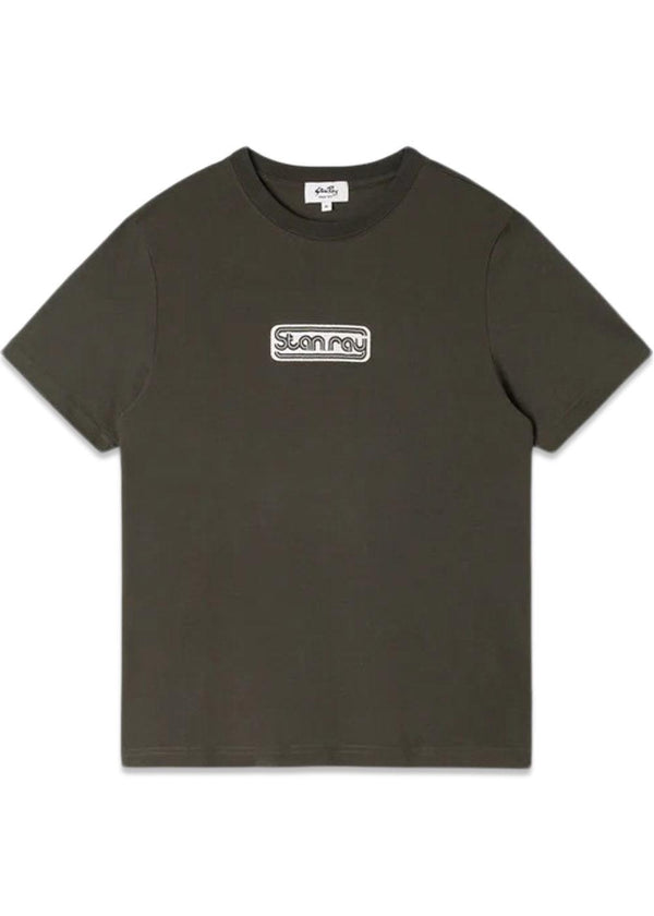 Moto Emb Tee - Washed Black-T-shirts-Stan Ray-Butler Loftet