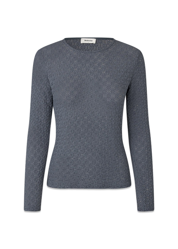 MynteMD LS top - Ombre Blue-Top-Modström-Butler Loftet