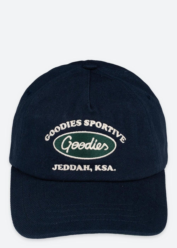NAVY AND GREEN CAP - Blue