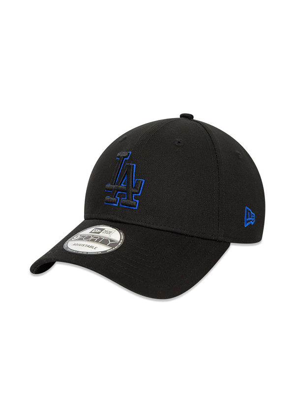 NEW ERA METALLIC OUTLINE LA - Black-Headwear-New Era-Butler Loftet