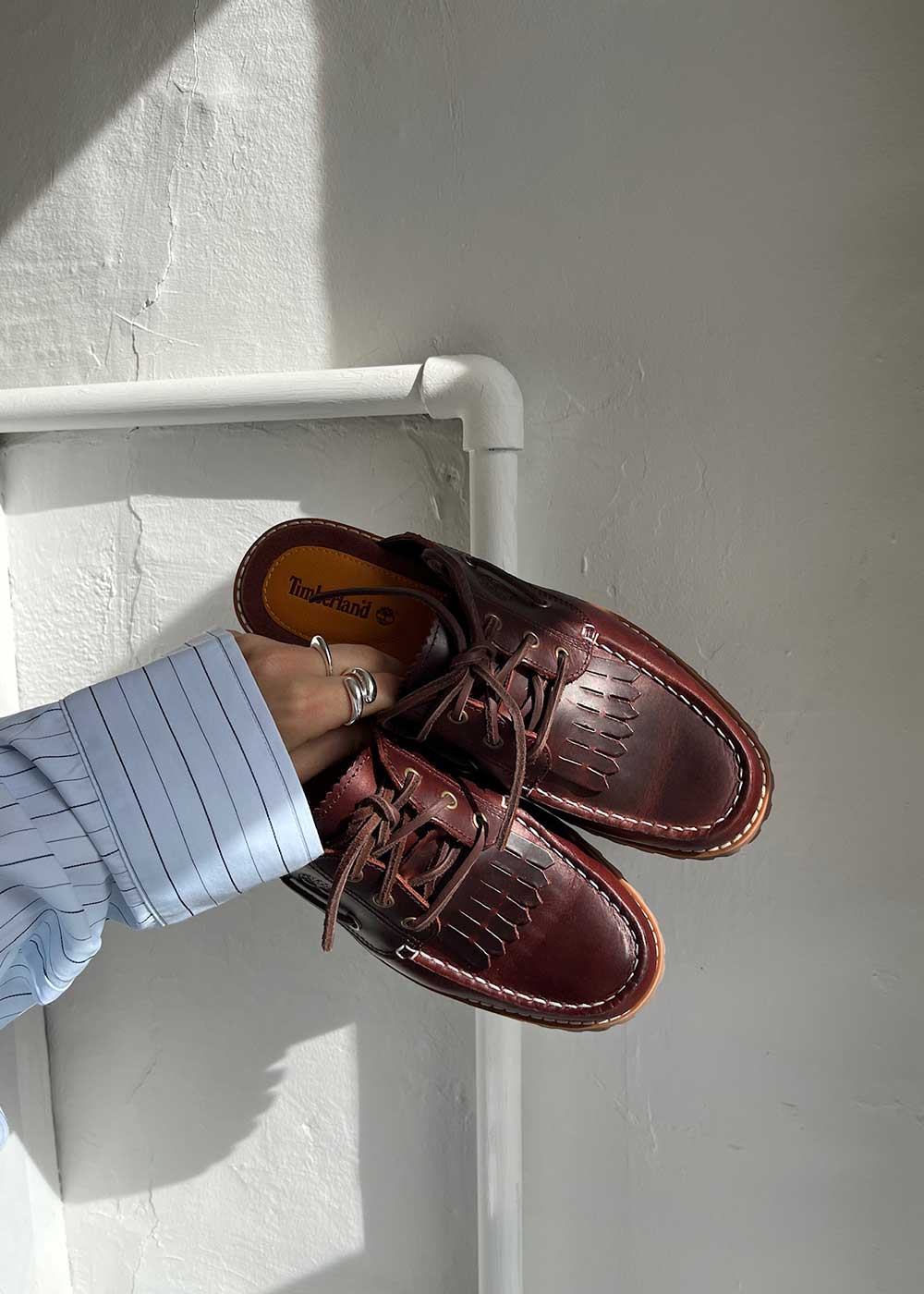 NOREEN MULE SHOE - Burgundy Full Grain-Shoes-Timberland-Butler Loftet