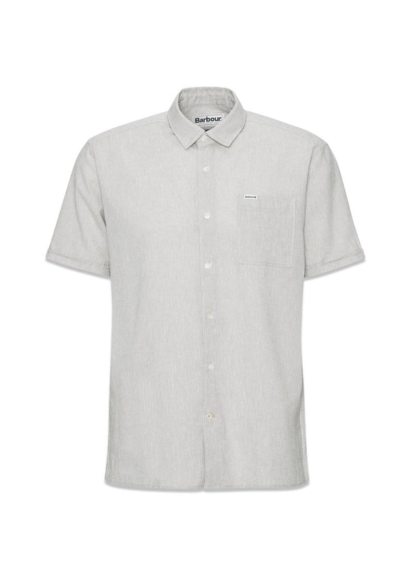 Nelson S/S Summer Fit Shirt - Beige-Shirts-Barbour-Butler Loftet