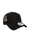 New Era Clean Trucker NY - Black / Black-Headwear-New Era-Butler Loftet