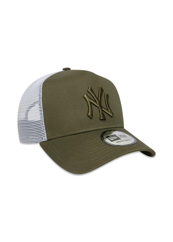 New Era Yankees Trucker - Green/White-Headwear-New Era-Butler Loftet