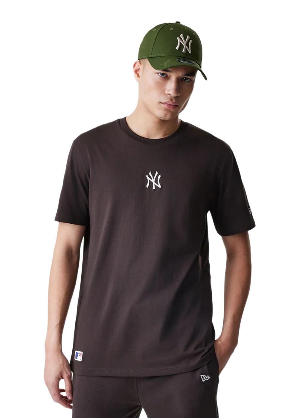 New York Yankees MLB Oversized T-shirt - Brown-T-shirts-New Era-Butler Loftet