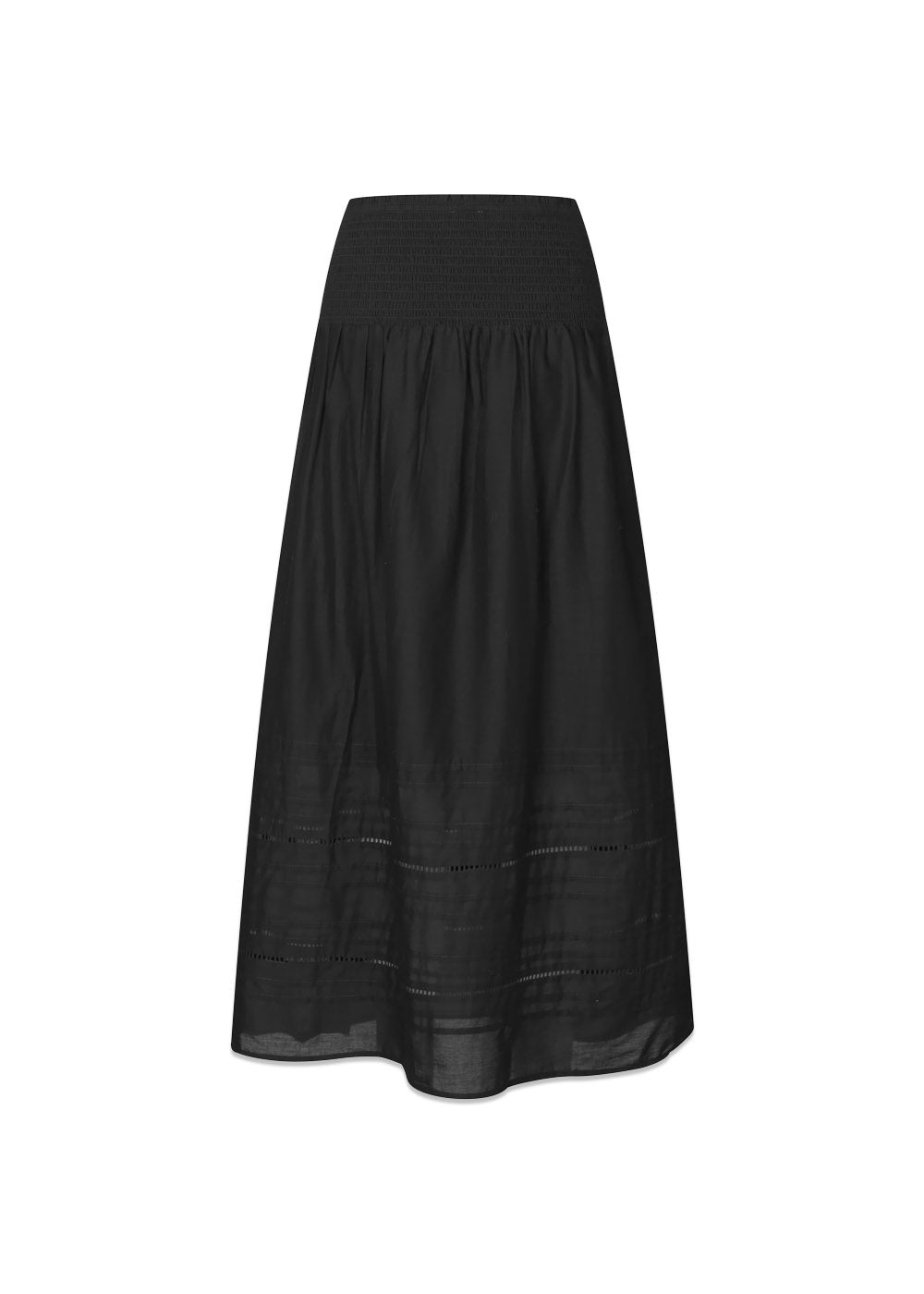 Nillamd long skirt - Black-Skirts-Modström-Butler Loftet