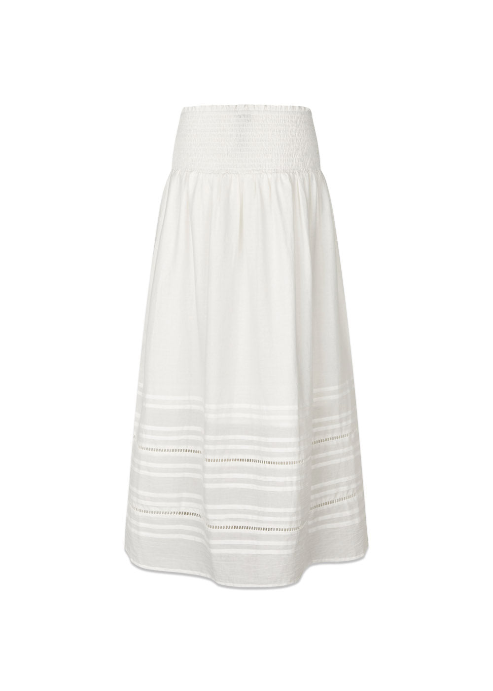 Nillamd long skirt - Soft White-Skirts-Modström-Butler Loftet