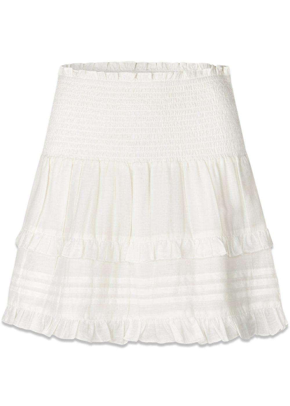 Nillamd short skirt - Soft White-Skirts-Modström-Butler Loftet
