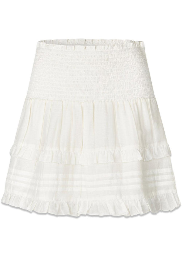 Nillamd short skirt - Soft White-Skirts-Modström-Butler Loftet