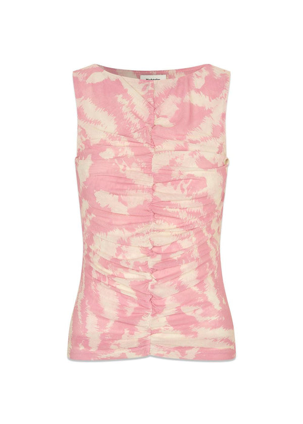 Nimramd print top - Graphic Zebra-Top-Modström-Butler Loftet