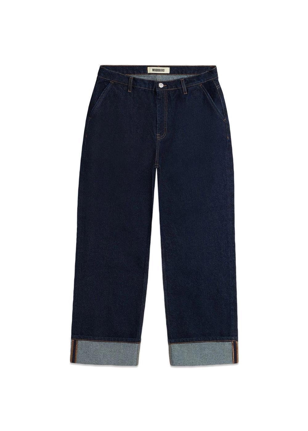 Noel Fold Jeans - Raw Blue-Jeans-Woodbird-Butler Loftet