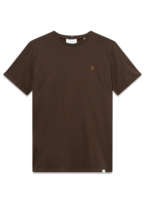 Nørregaard T-Shirt - Coffee Brown/Orange