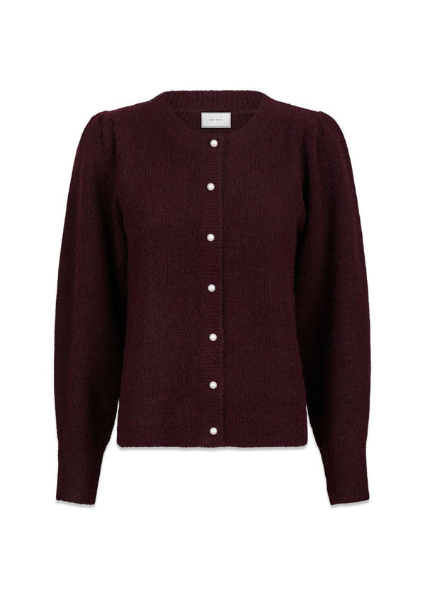 Nuna Knit Cardigan - Wine