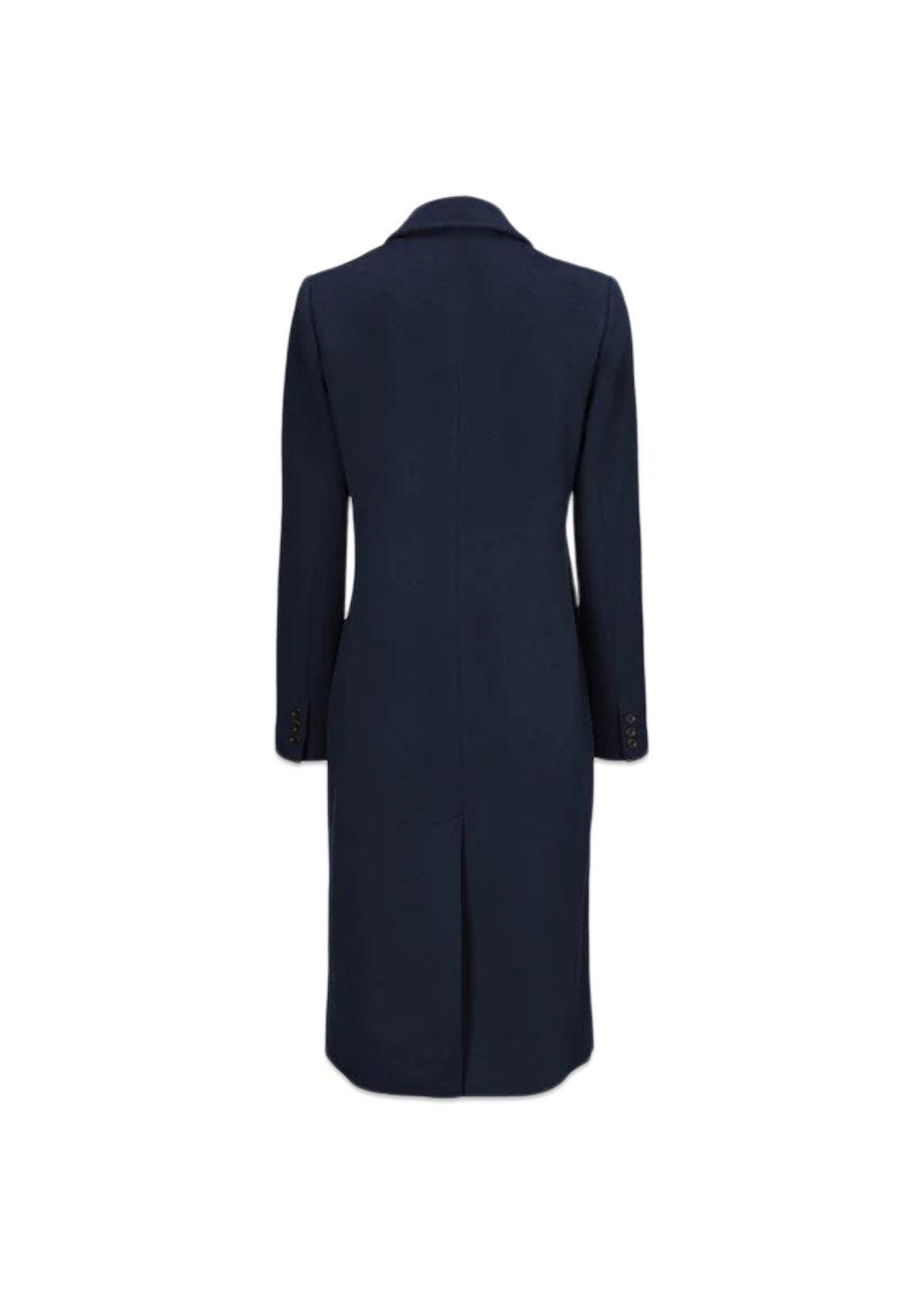 Odelia long coat - Navy Sky