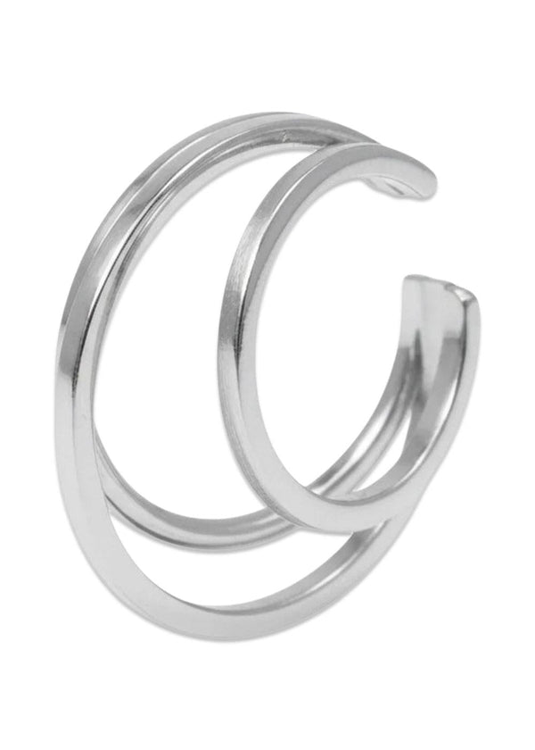 Olympia Cuff - Silver Stainless Steel-Jewellery-Jane Kønig-Butler Loftet
