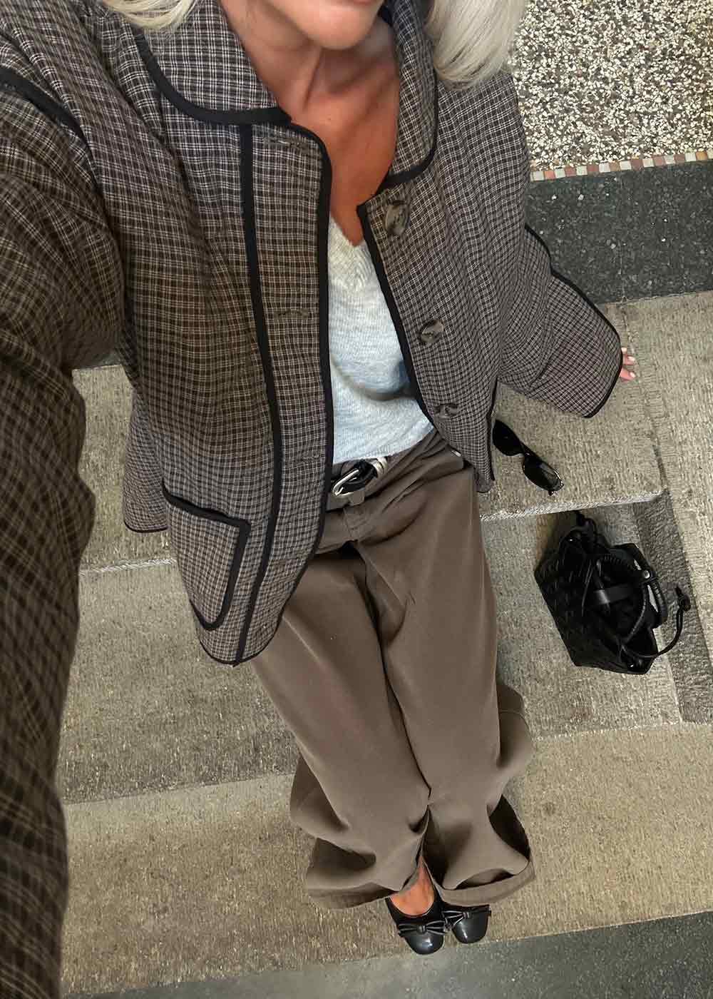 Ominemd jacket - Small Check