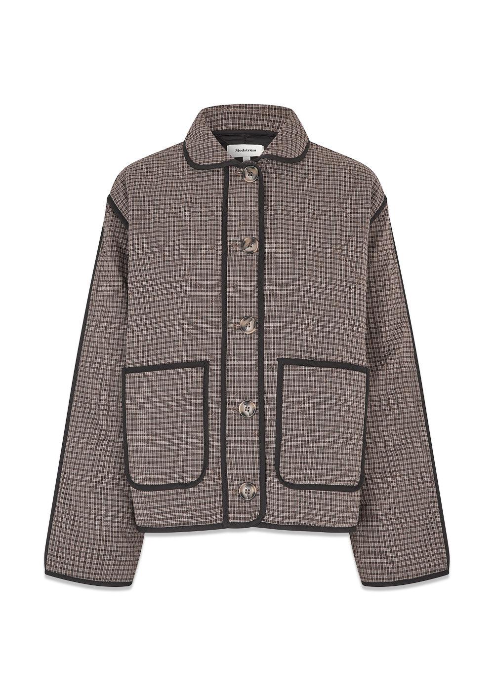Ominemd jacket - Small Check-Outerwear-Modström-Butler Loftet