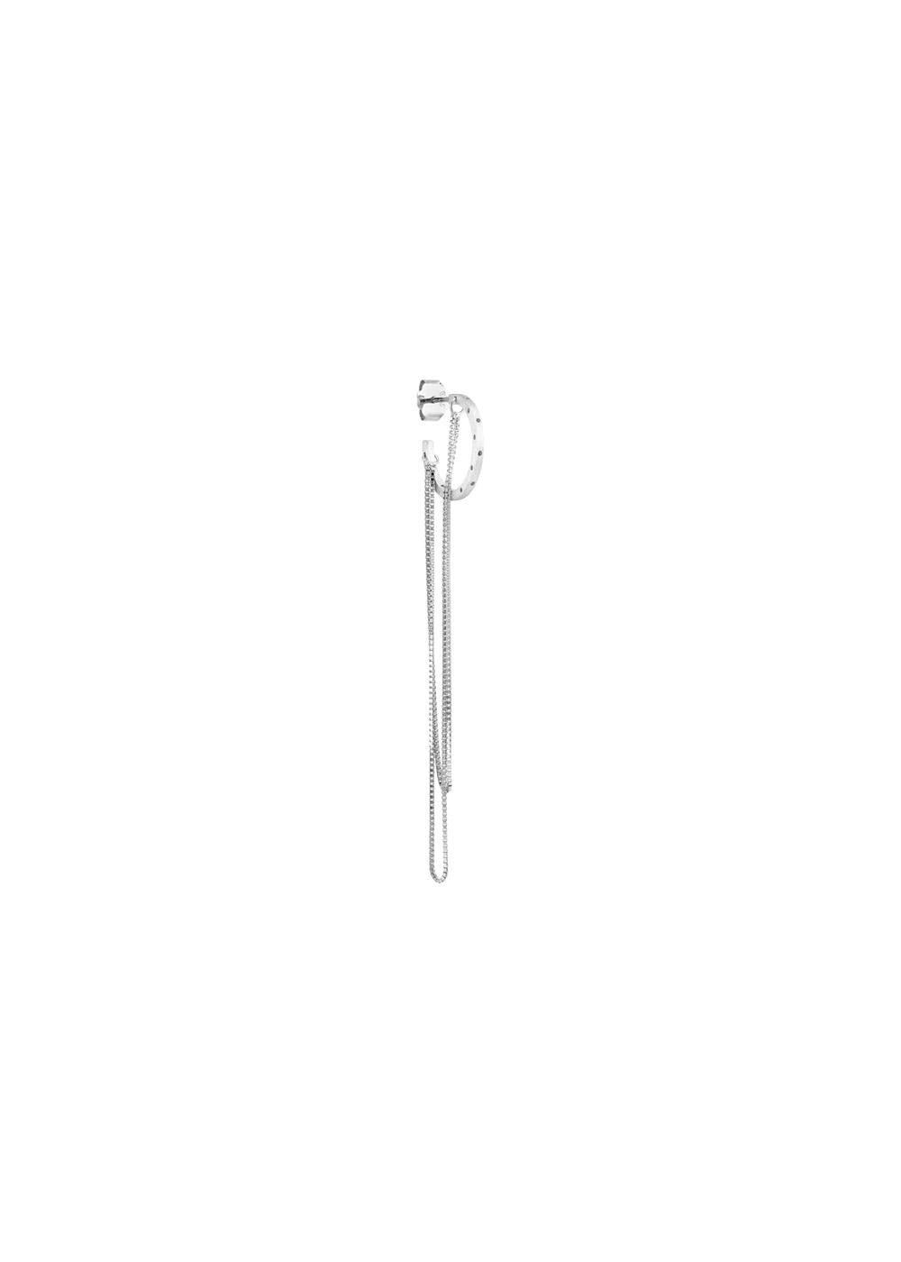 Orbis Chain Hoop - Silver-Jewellery-Jane Kønig-Butler Loftet