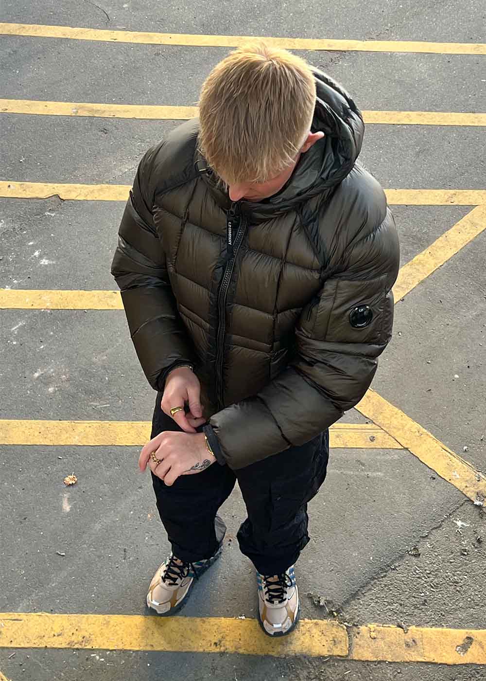 Outerwear - Medium Jacket DD-SHELL - Grape Leaf-Outerwear-C.P. Company-Butler Loftet