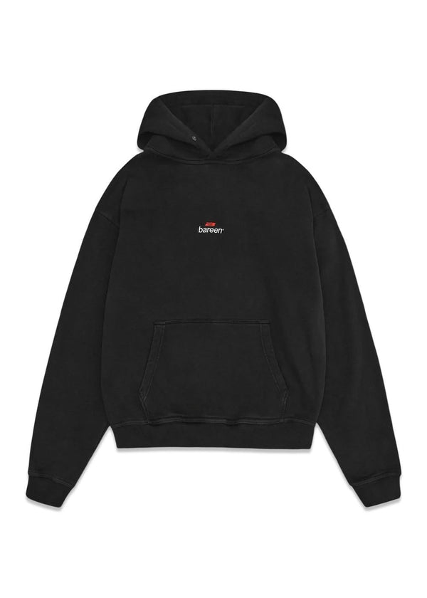 Oversized Hoodie - Logo 3.0 - Black-Hoodies-Bareen-Butler Loftet
