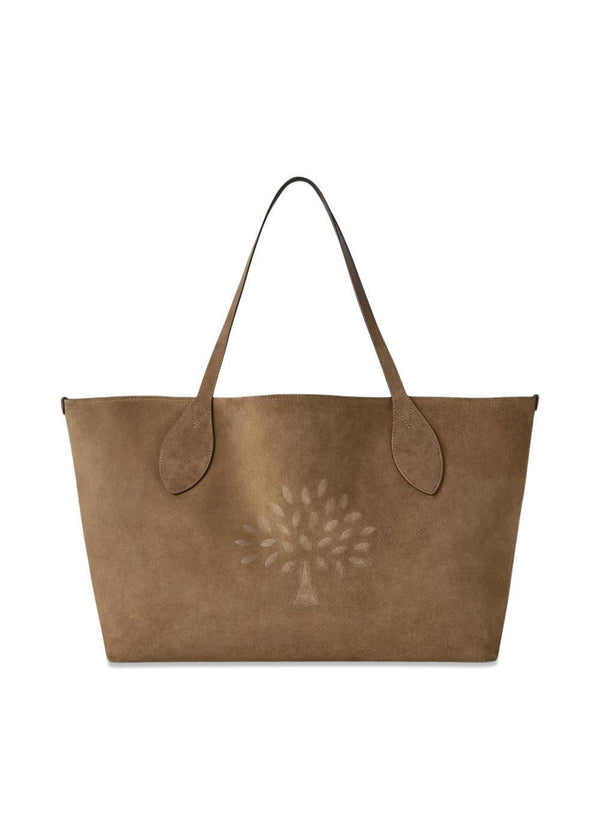 Oversized Suede Tote - Salcombe Sand-Bags-Mulberry-Butler Loftet