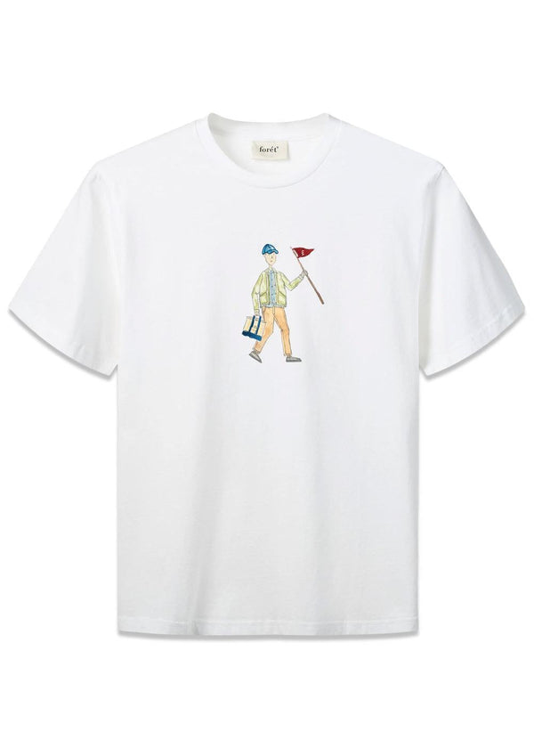PATROL T-SHIRT - White-T-shirts-Forét-Butler Loftet