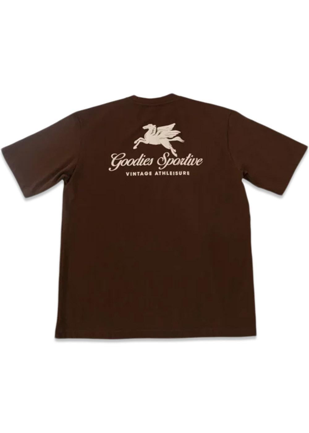 PEGASUS TEE - Chocolate-T-shirts-Goodies Sportive-Butler Loftet