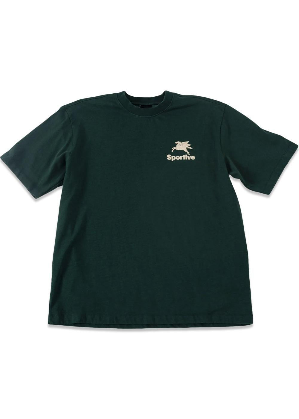 PEGASUS TEE - Green-T-shirts-Goodies Sportive-Butler Loftet