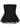 PEPLUM BUSTIER TOP - Black-Top-Rotate-Butler Loftet