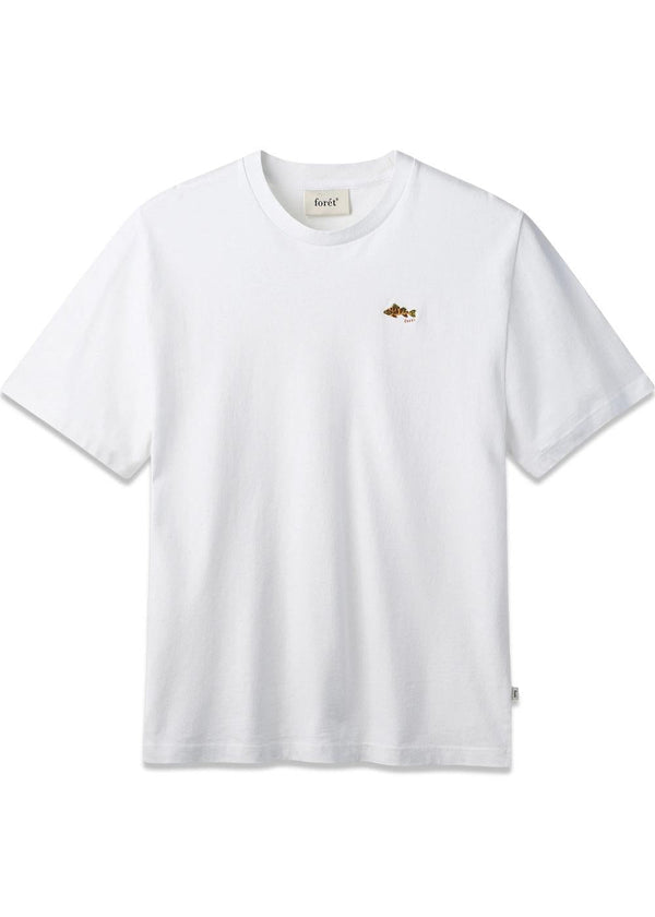 PERCH T-SHIRT - White-T-shirts-Forét-Butler Loftet