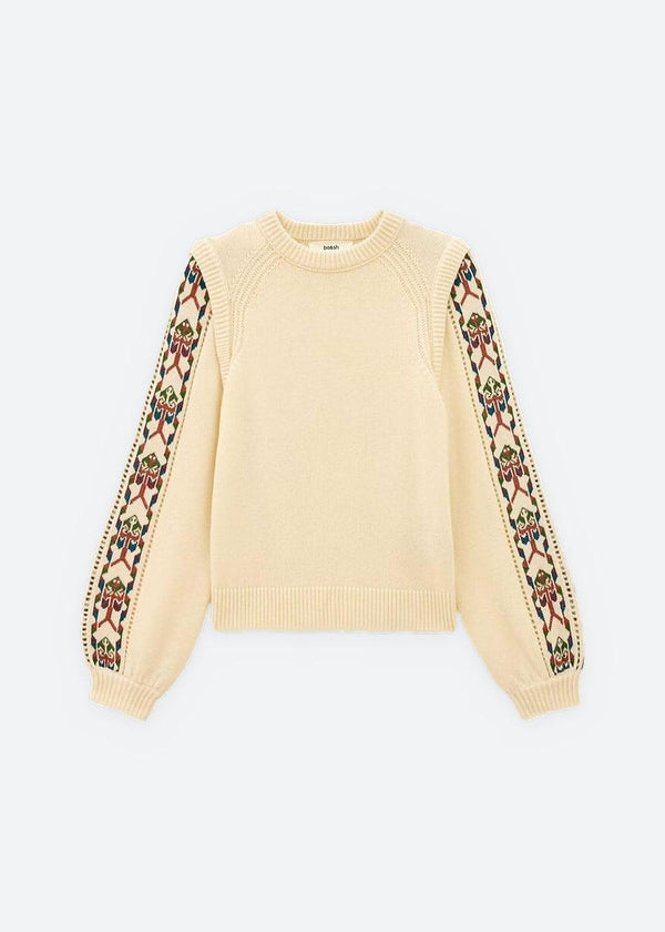 PULLOVER ELDA - Ecru