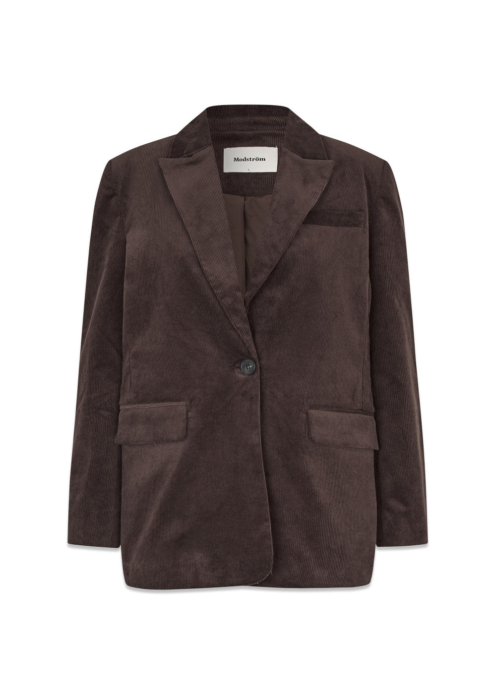 Pablomd blazer - Seal Brown-Blazers-Modström-Butler Loftet