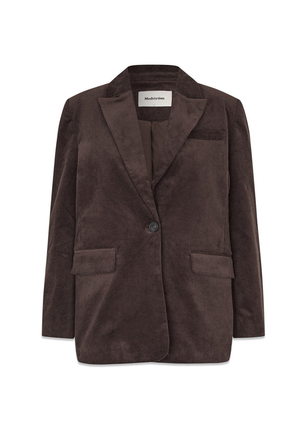 Pablomd blazer - Seal Brown-Blazers-Modström-Butler Loftet