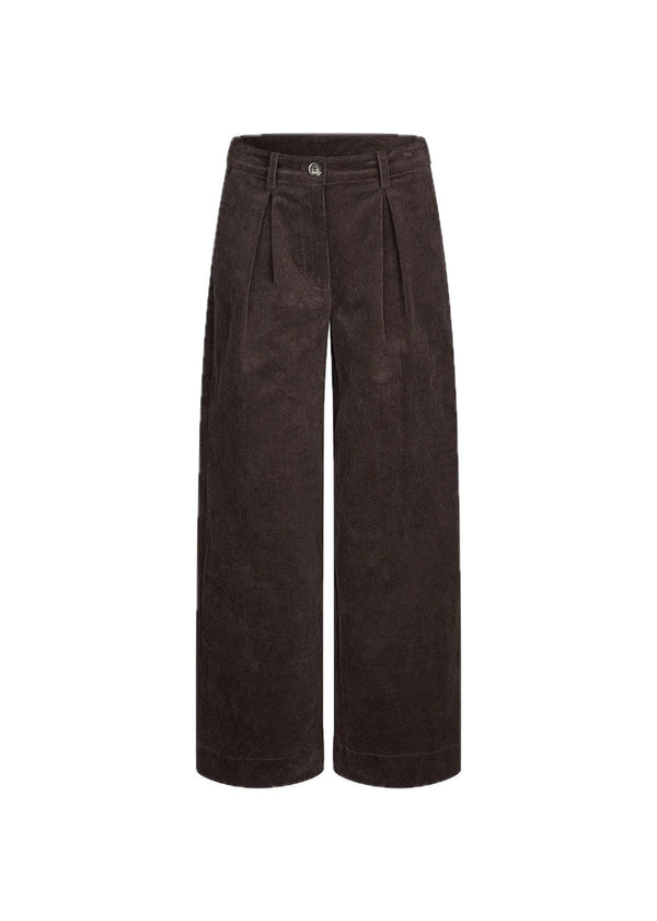 Pablomd wide pants - Seal Brown-Pants-Modström-Butler Loftet