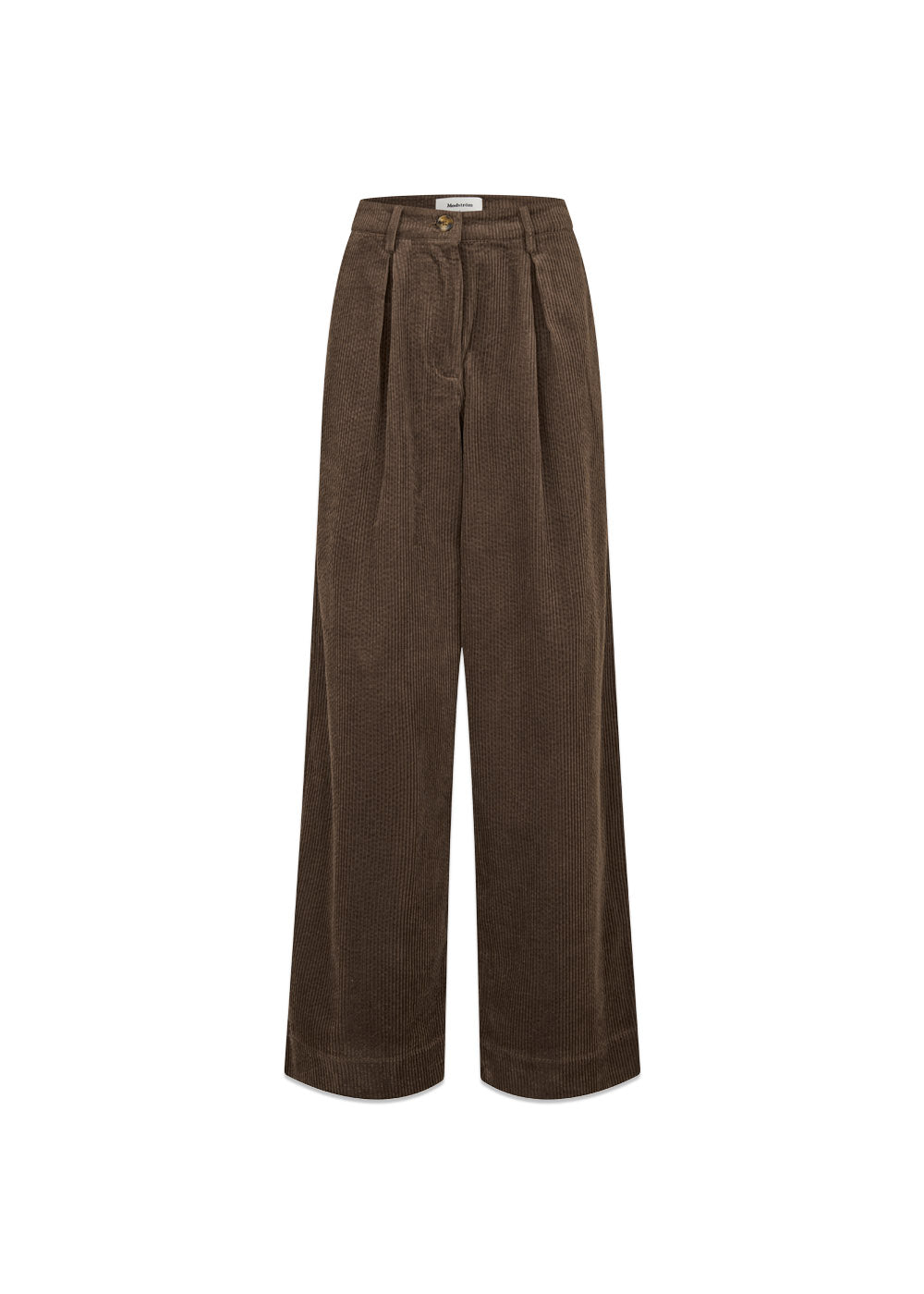 Pablomd wide pants - Seal Brown