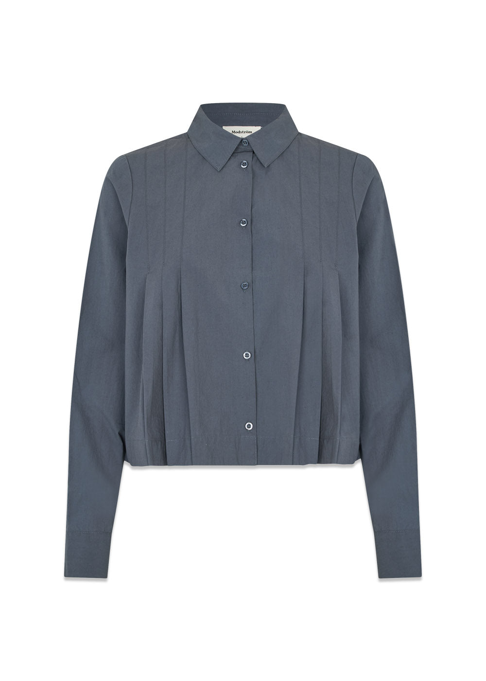 Palmermd solid shirt - Ombre Blue-Shirts-Modström-Butler Loftet