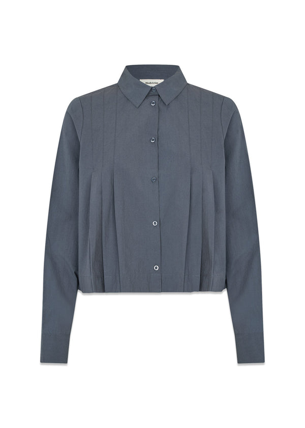 Palmermd solid shirt - Ombre Blue-Shirts-Modström-Butler Loftet