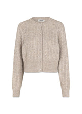 Pammiemd cardigan - Beige Speckle Melange-Knitwear-Modström-Butler Loftet