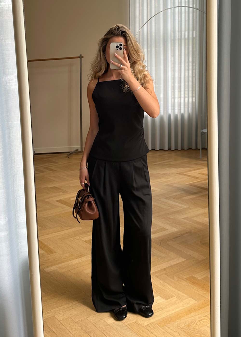 Pandymd strap top - Black-Top-Modström-Butler Loftet