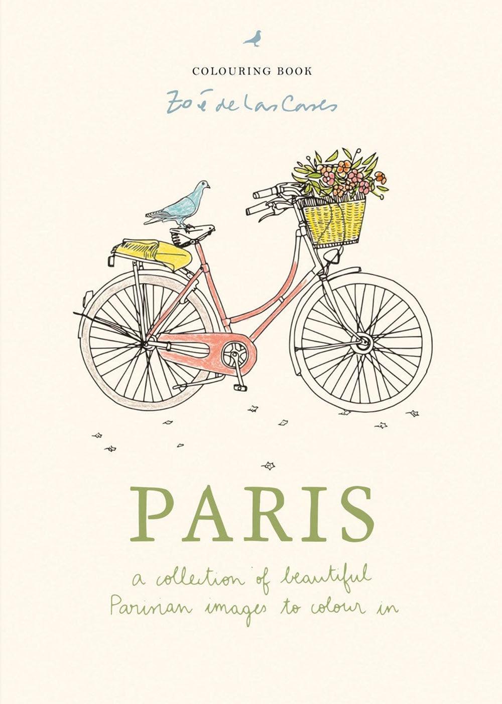 Paris Colouring Book - Zoé De Las Cases - Beige-Living-New Mags-Butler Loftet