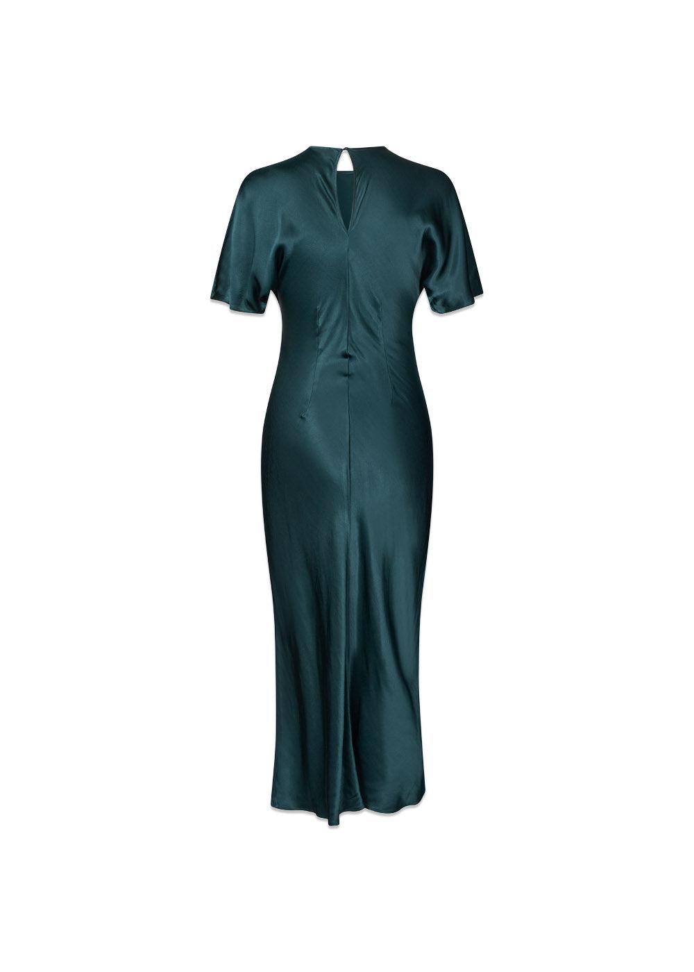 Parveenmd dress - Bottle Green-Dress-Modström-Butler Loftet