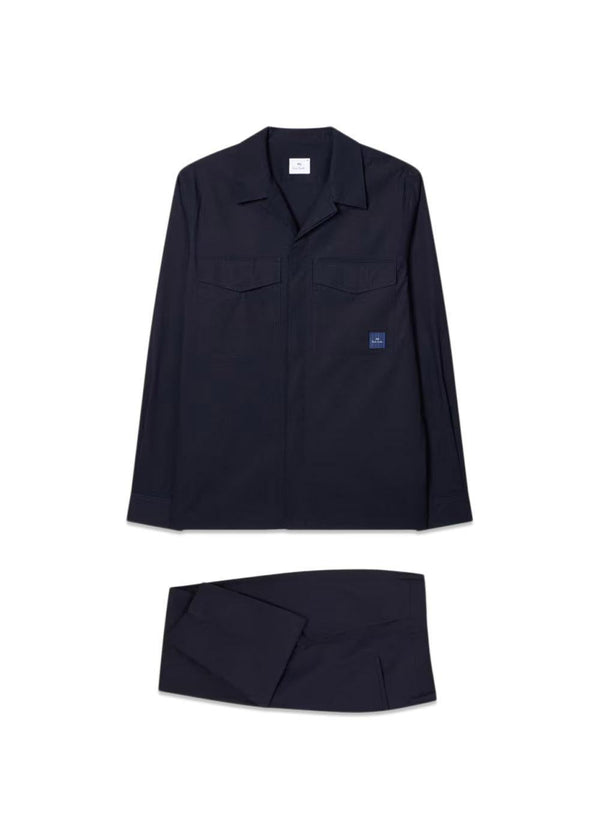Patch Pocket Shirt - Very Dark Navy-Shirts-Paul Smith - PS-Butler Loftet