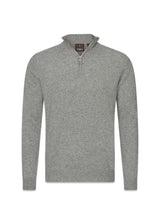 Patton Half Zip - Grey Melange