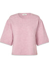 Petronellamd SS o-neck - Fragrant Lilac-Knitwear-Modström-Butler Loftet