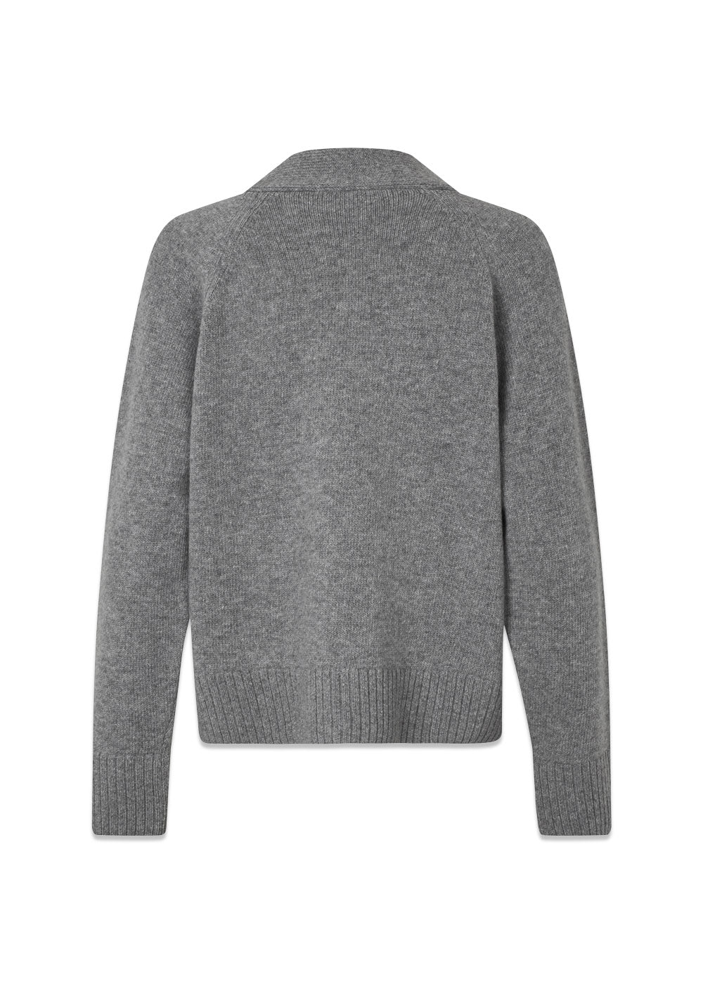 Petunamd cardigan - Grey Melange-Knitwear-Modström-Butler Loftet