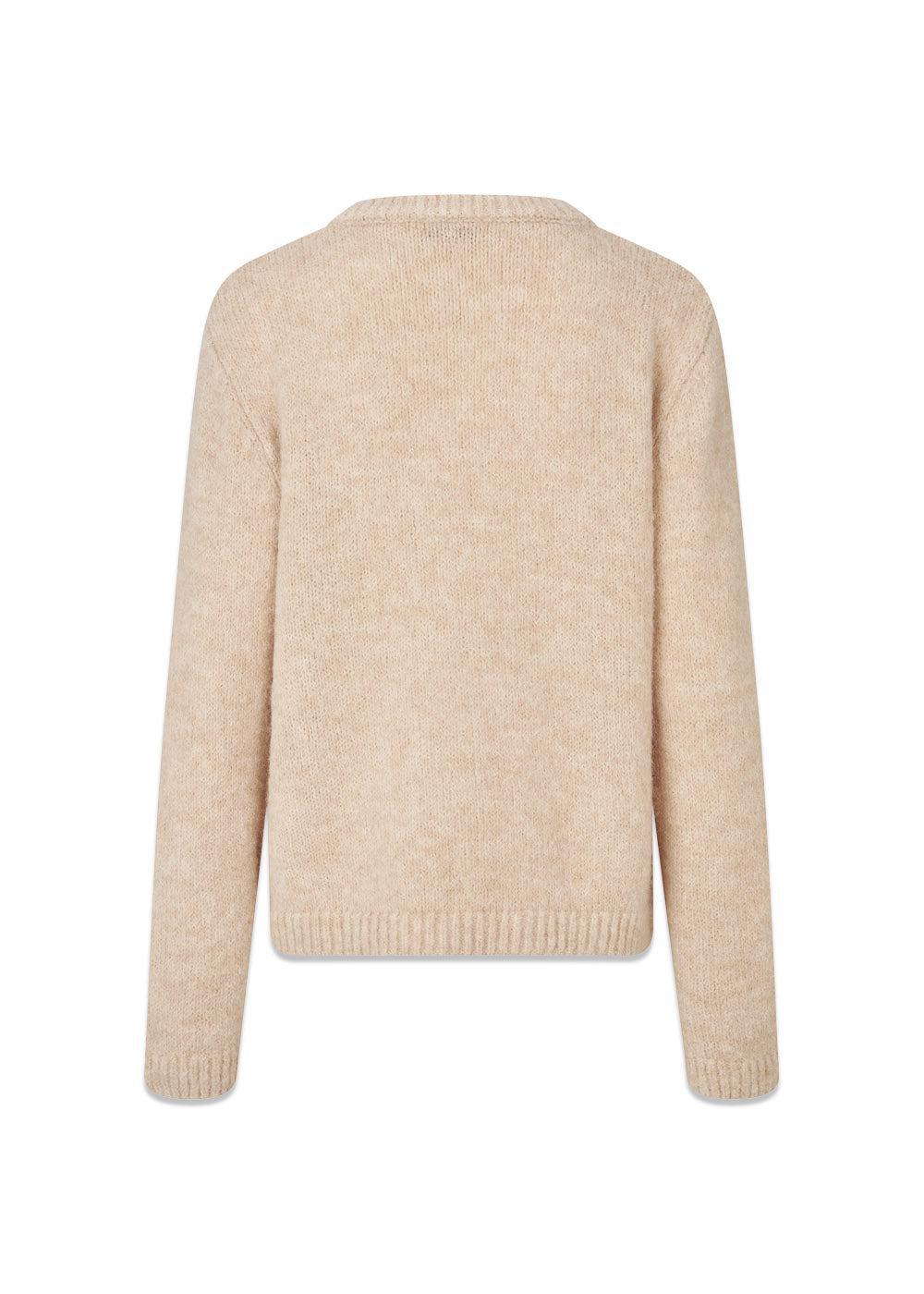 Philipmd o-neck - Vanilla Cream-Knitwear-Modström-Butler Loftet