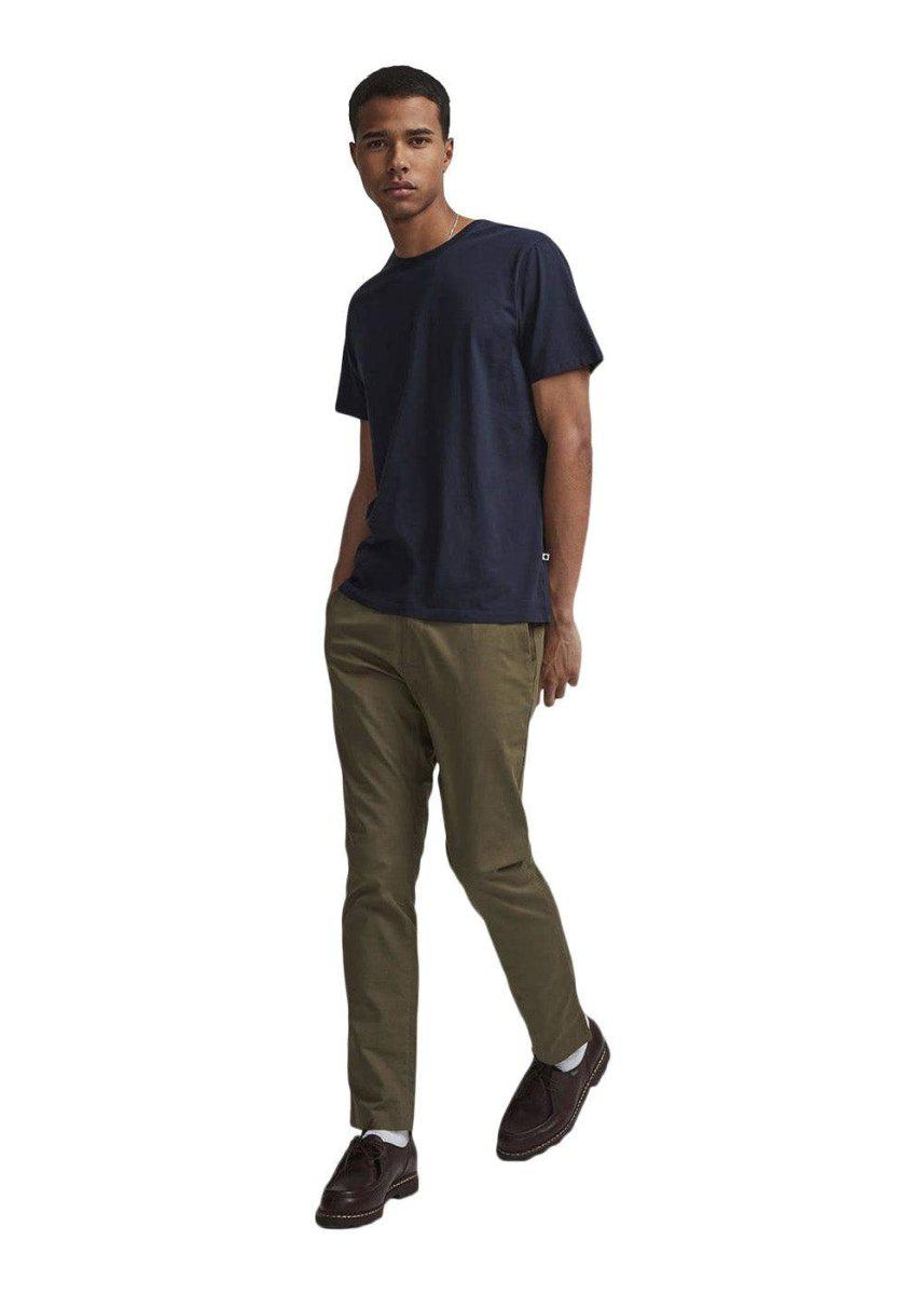 Pima Tee 3208 - Navy T-shirts210_1963208349_NAVY_S5710464624265- Butler Loftet